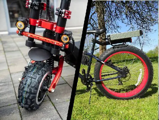 electric scooter vs electric bicycle