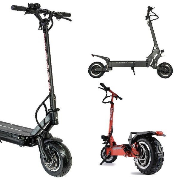 3 of the best 50 mph electric scooters with the Dualtron Thunder being in the focus