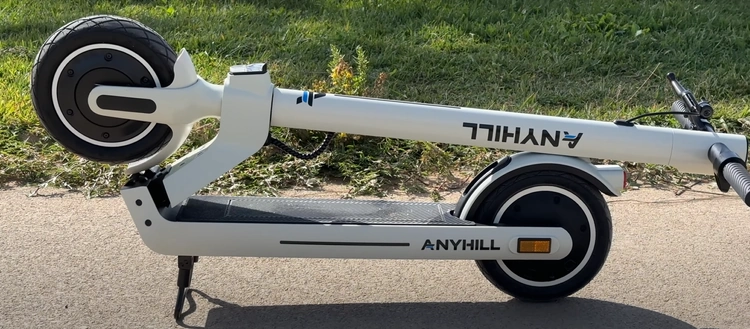 A closeup of a folded Anyhill UM-2