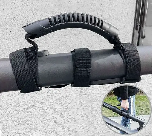 An electric scooter handle