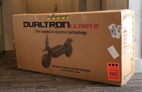 Dualtron Ultra 2 packaging