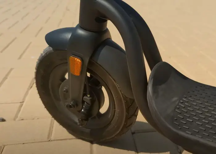 front wheel of the Pure Air Pro