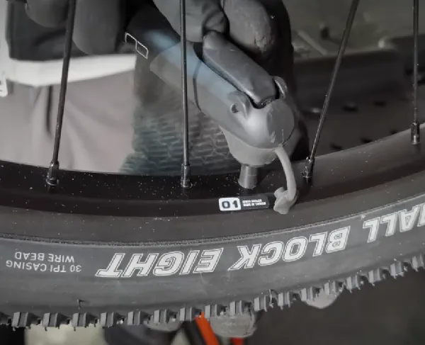 electric bike flat tire repair and reassembly