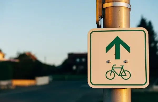 traffic sign for electric bikes