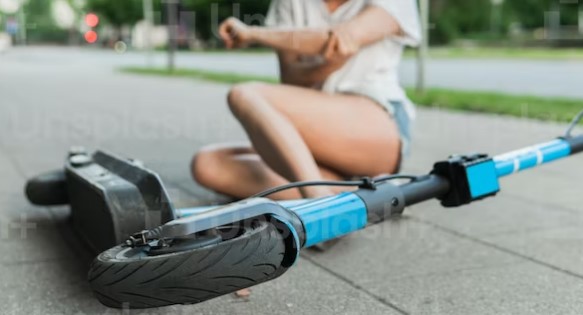 electric scooter accident