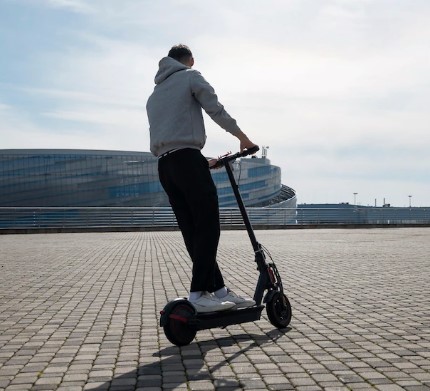 electric scooter balance