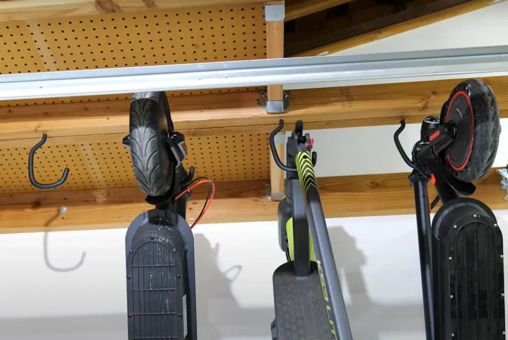 electric scooter storage