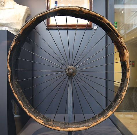 the first pneumatic tire, produced by Dunlop Rubber