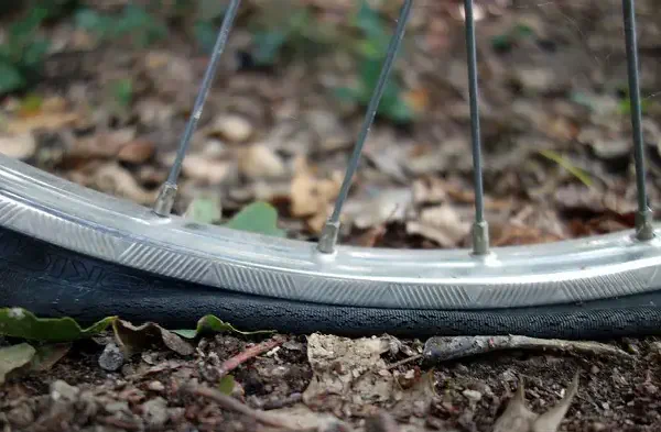 flat tire on an electric bike