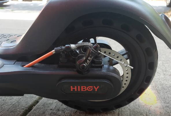 rear drum brake of the Hiboy Max