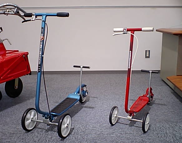 two Kick N Go scooters