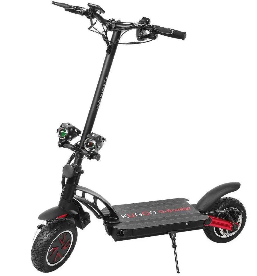 side view of the Kugoo G-Booster electric scooter