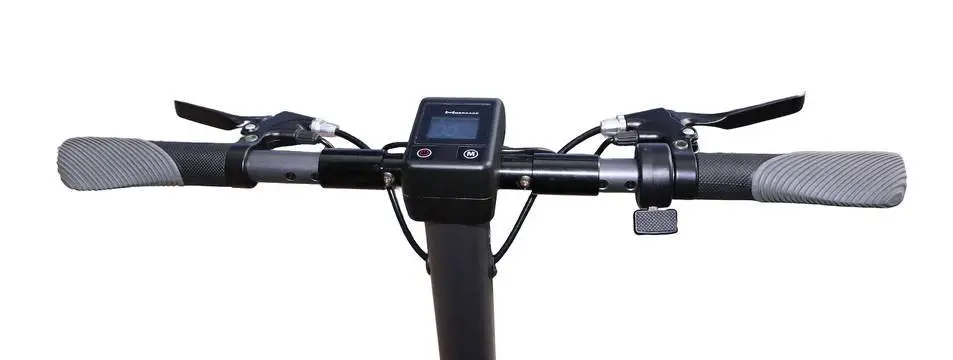 handlebars of the Mercane WideWheel Pro