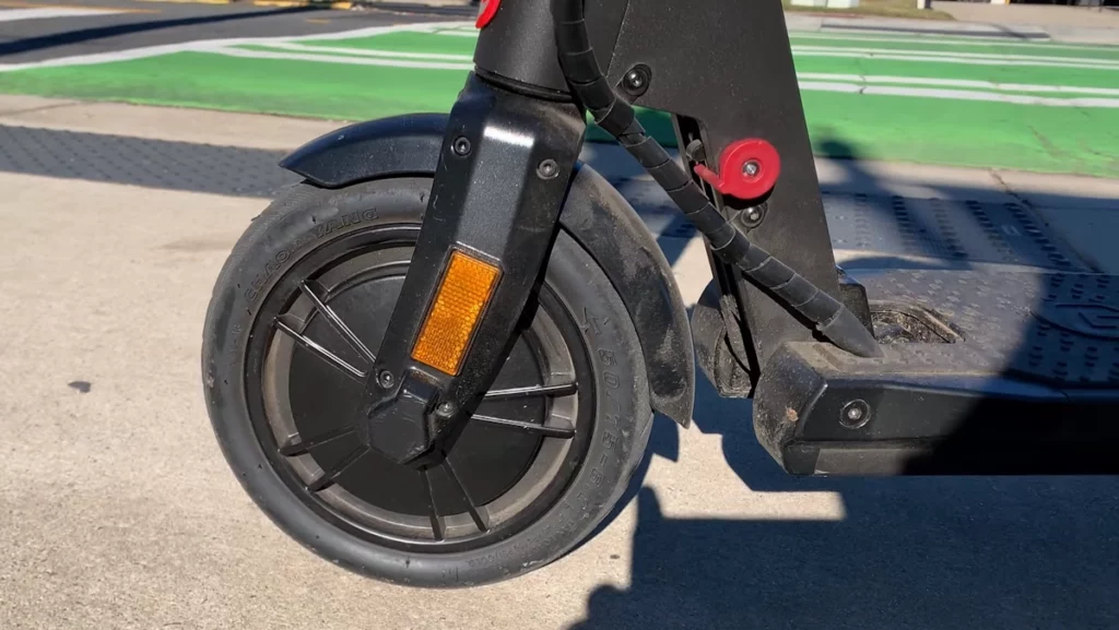 pneumatic tires for an electric scooter.