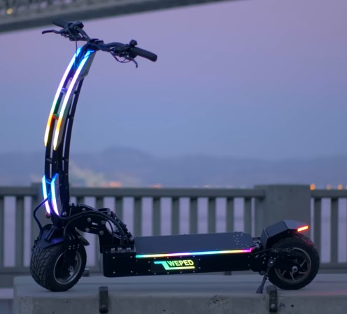 Weped SST with LED lights turned on